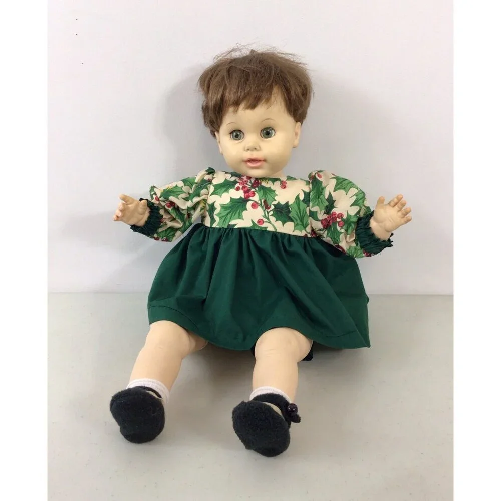 Effanbee Doll 1970’s Green Eyes 22 Inches